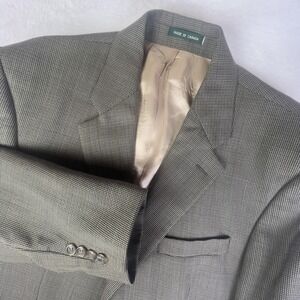 Lauren Ralph Lauren Blazer Mens 44R Green‎ Check Wool Sport Coat Jacket Canada
